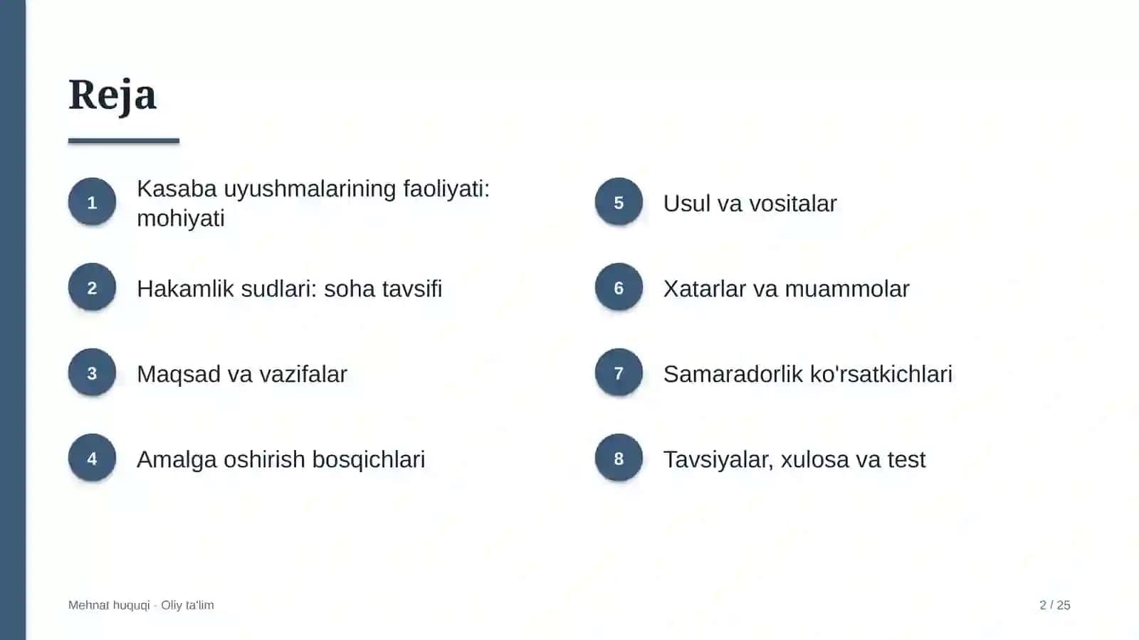 Hakamlik sudlarida kasaba uyushmalarining faoliyati 2