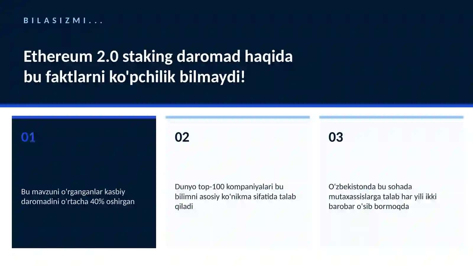 Ethereum 2.0 staking daromad 2