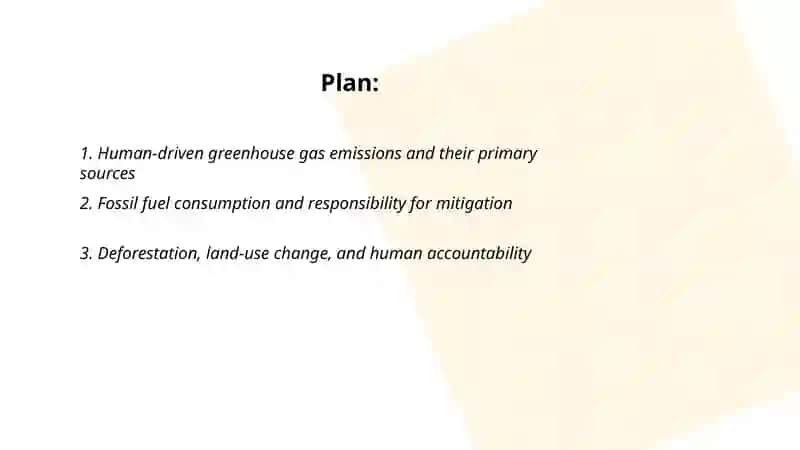 Global warming and human responsibility 2