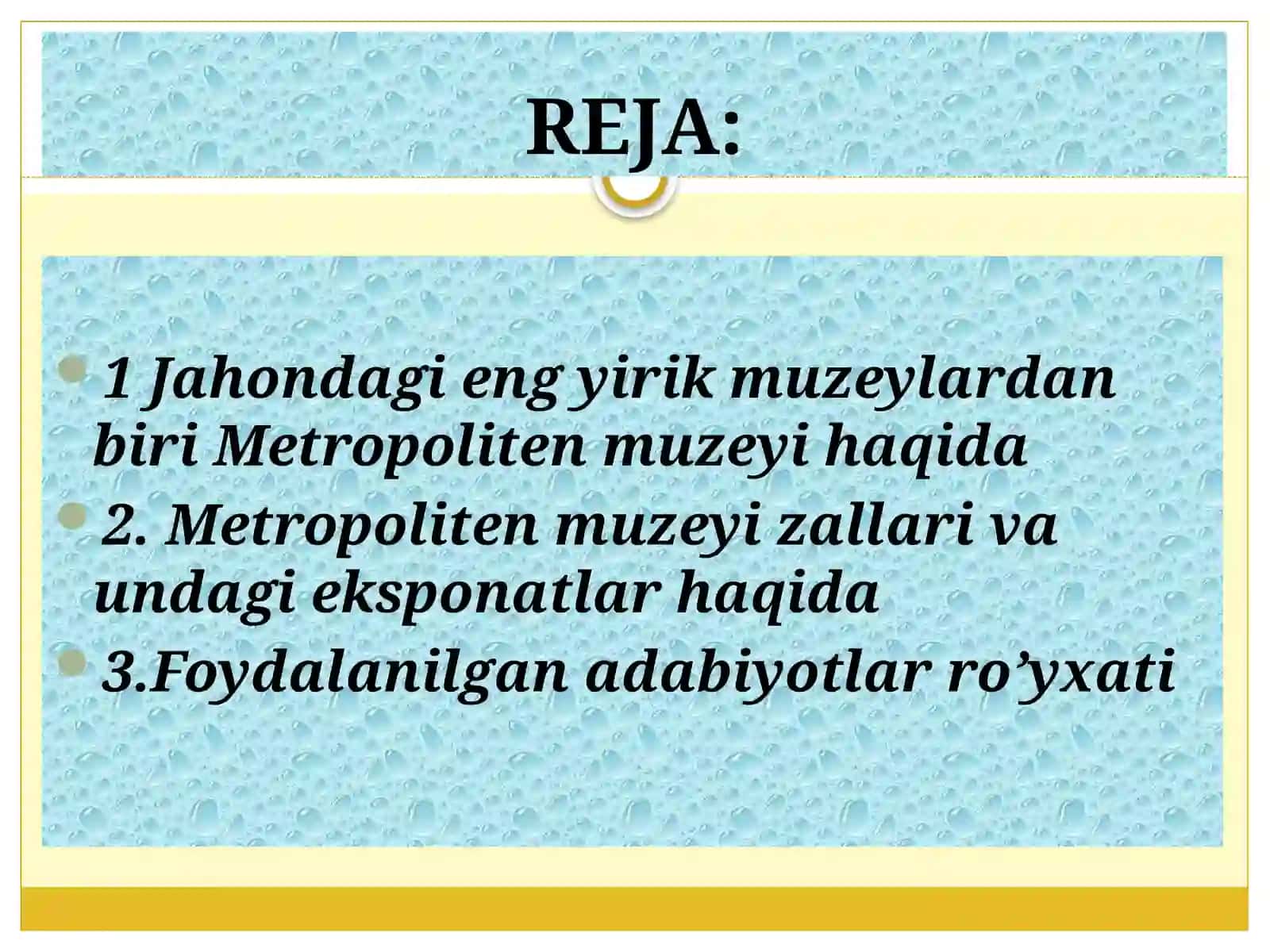 Metropoliten San'at Muzeyi 2