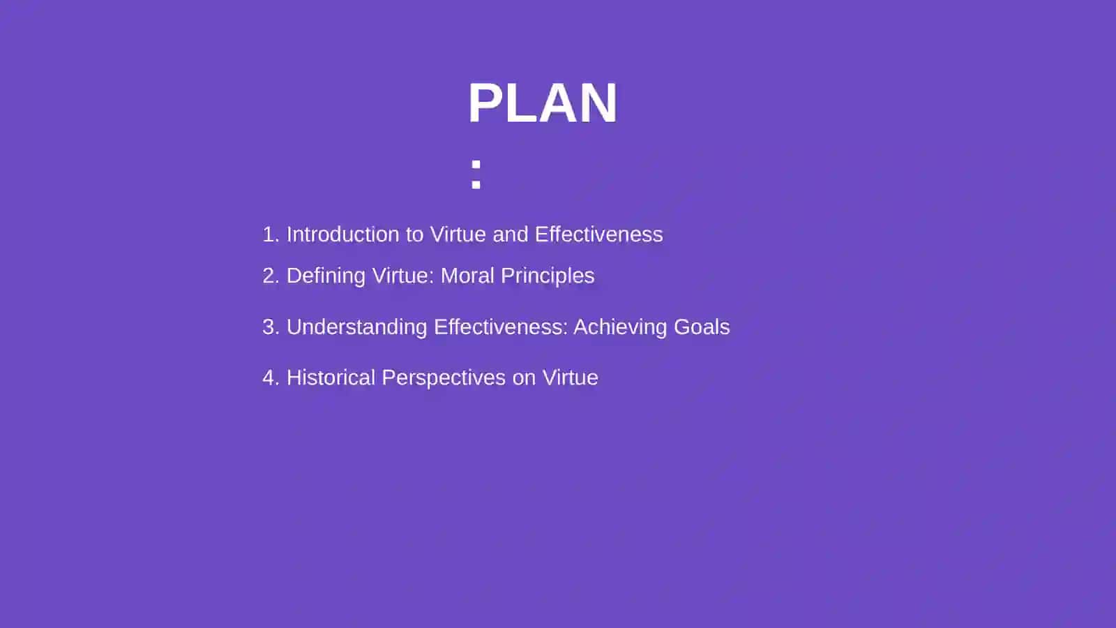 Virtue versus effectuveness 2