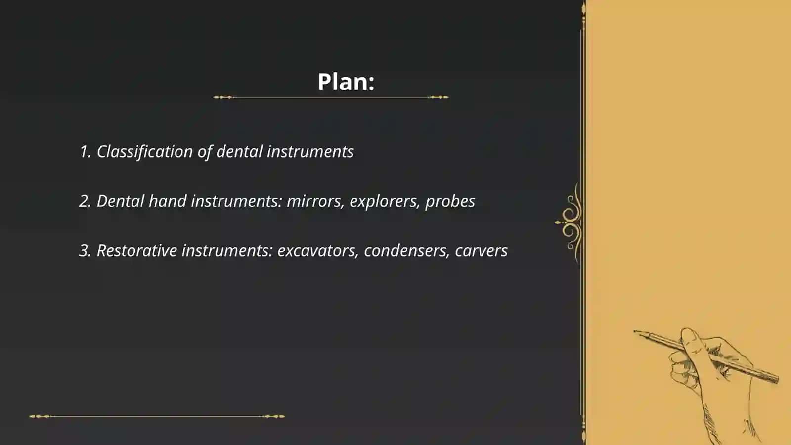 Dental instruments 2