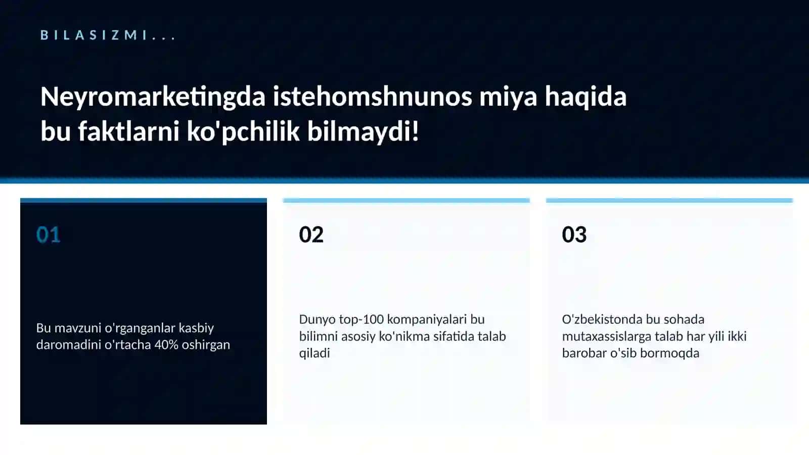 NEYROTEHNOLOGIYA VA MIYA 2