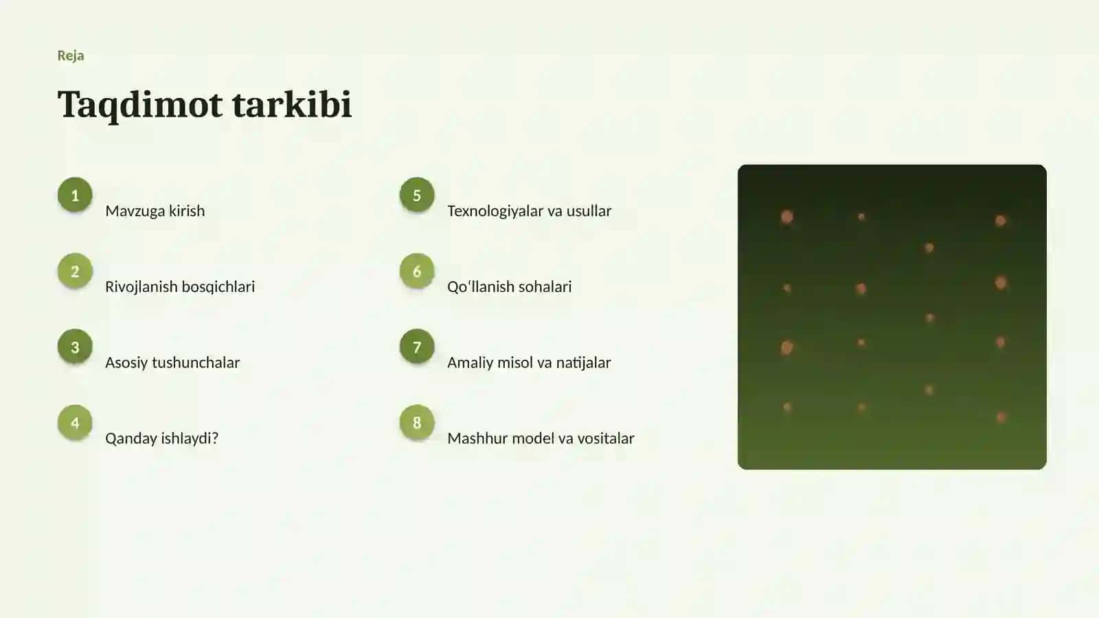 SUNʼIY INTELLEKT • PROFESSIONAL TAQDIMOT 2