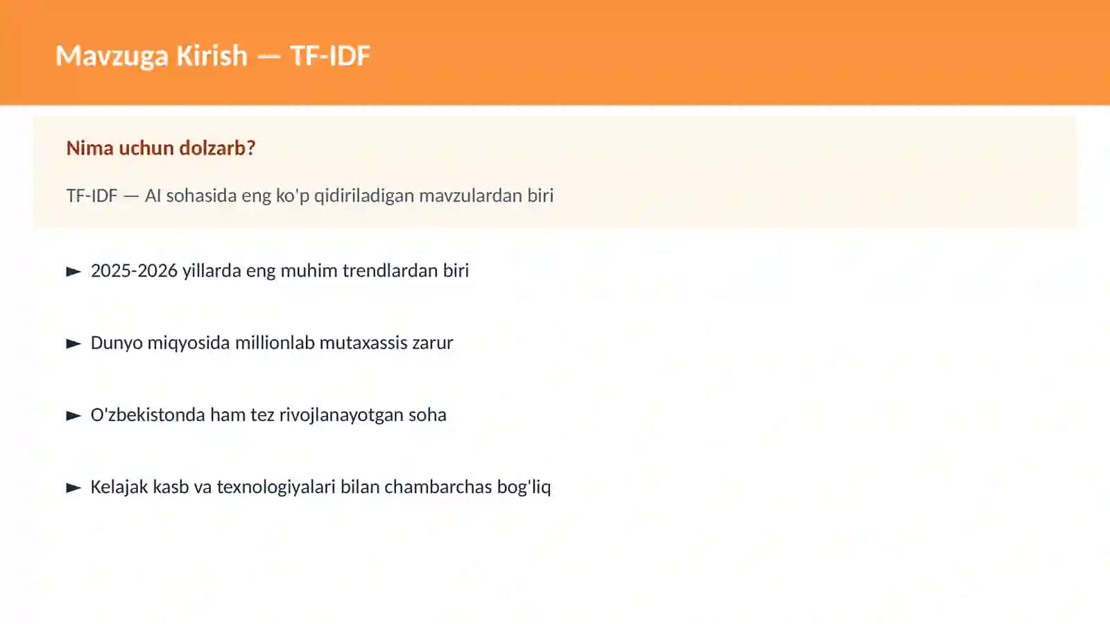 TF-IDF 2
