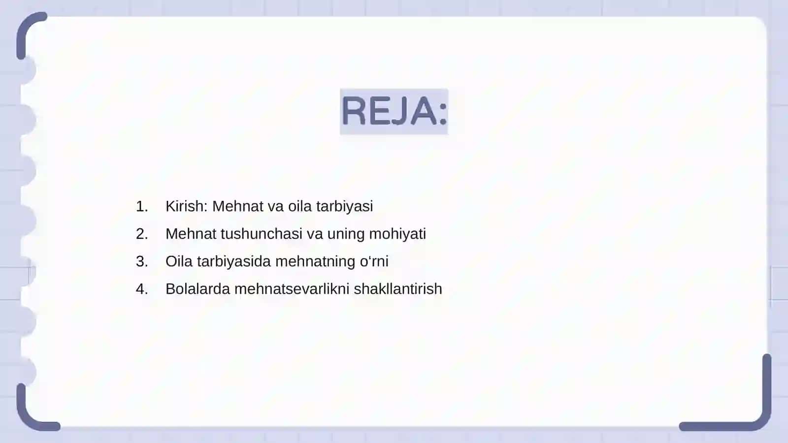 Mehnat va oila tarbiyasi 2