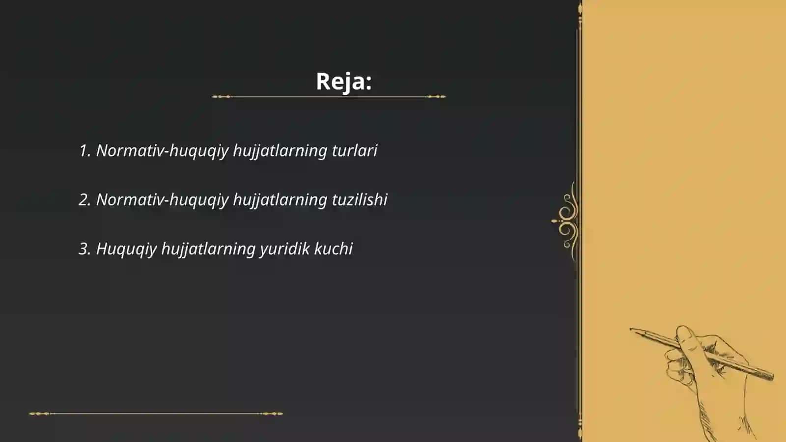Normativ huquqiy hujjat 2