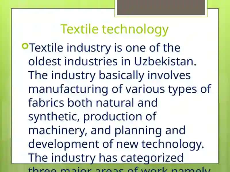 Textile Technology 2