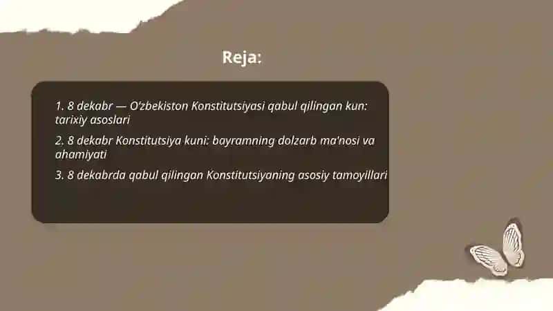 O‘zbekiston Konstitutsiyasi 2