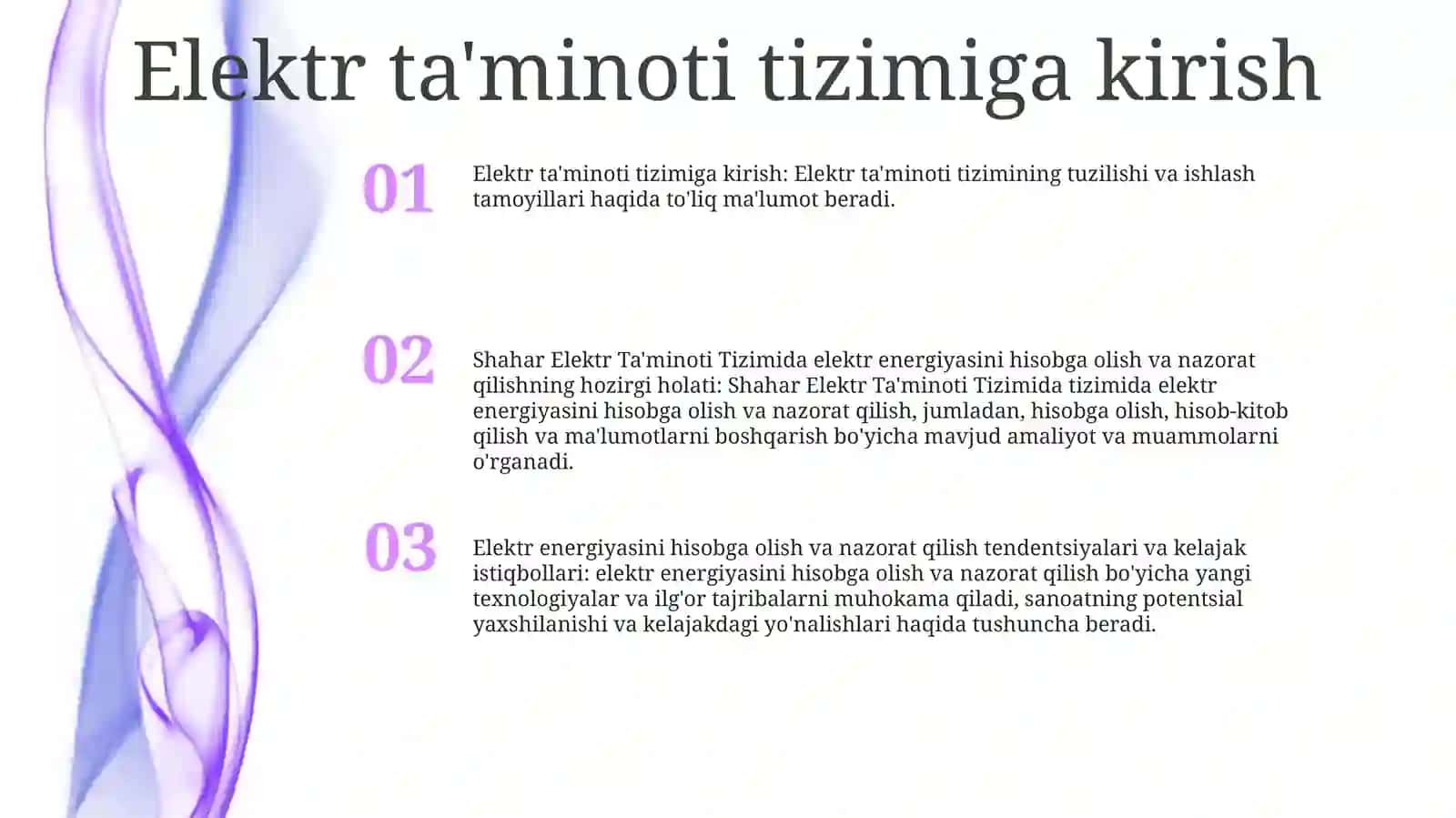Shahar Elektr Ta’Minoti Tizimida Elektr Energiyasini Hisobga Olish Va Nazorat Qilishning Hozirgi Holati 2