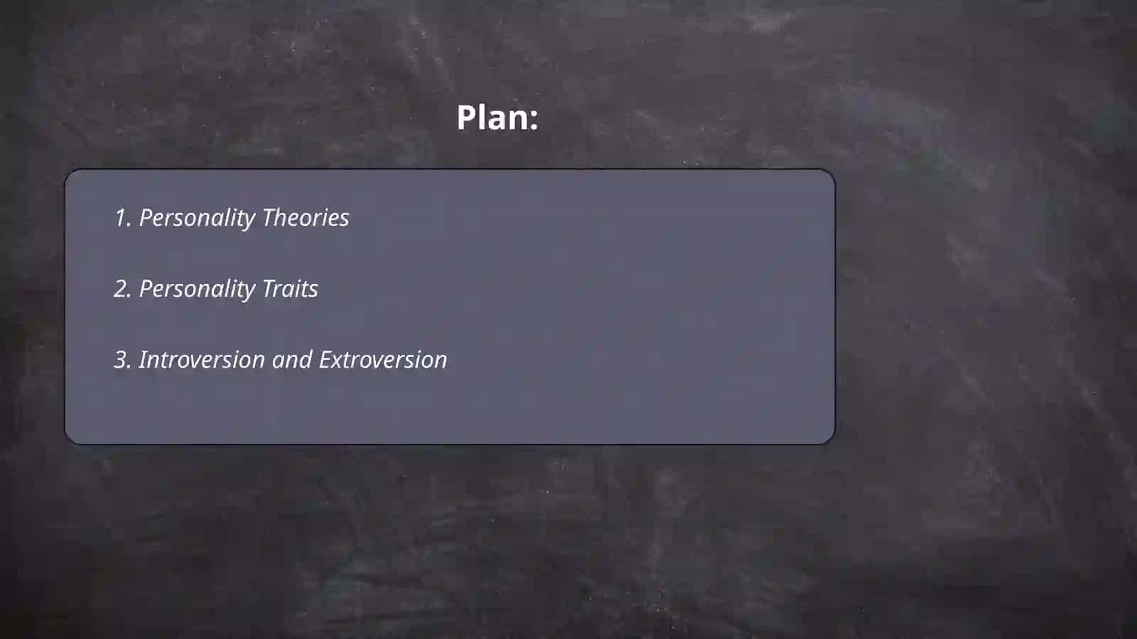 Personality Theories 2