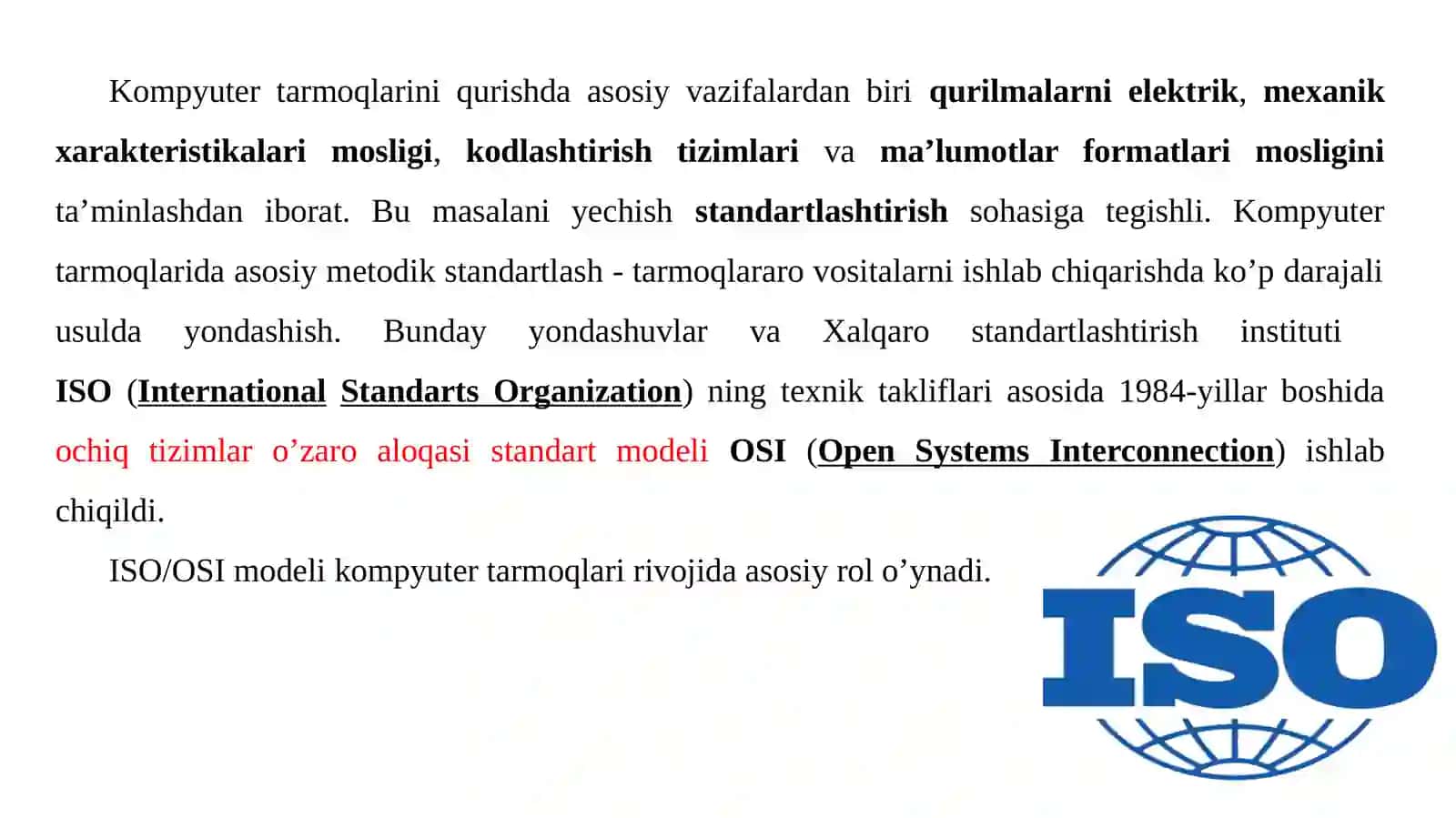 ISO/OSI modeli 2