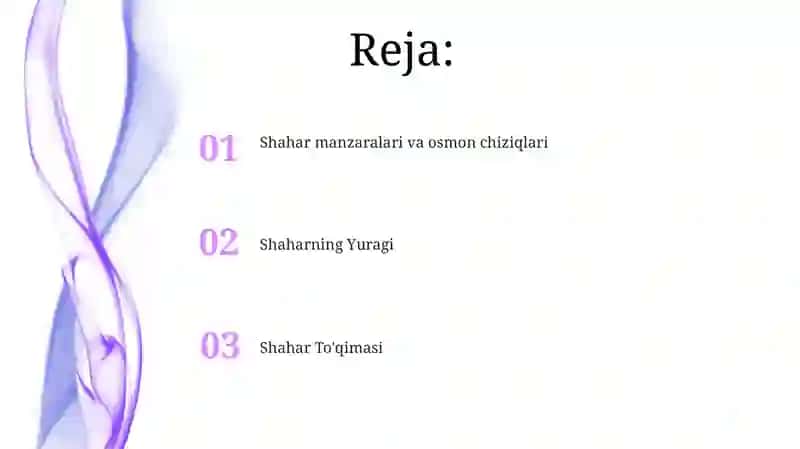 Shahar infratuzilmasi 2