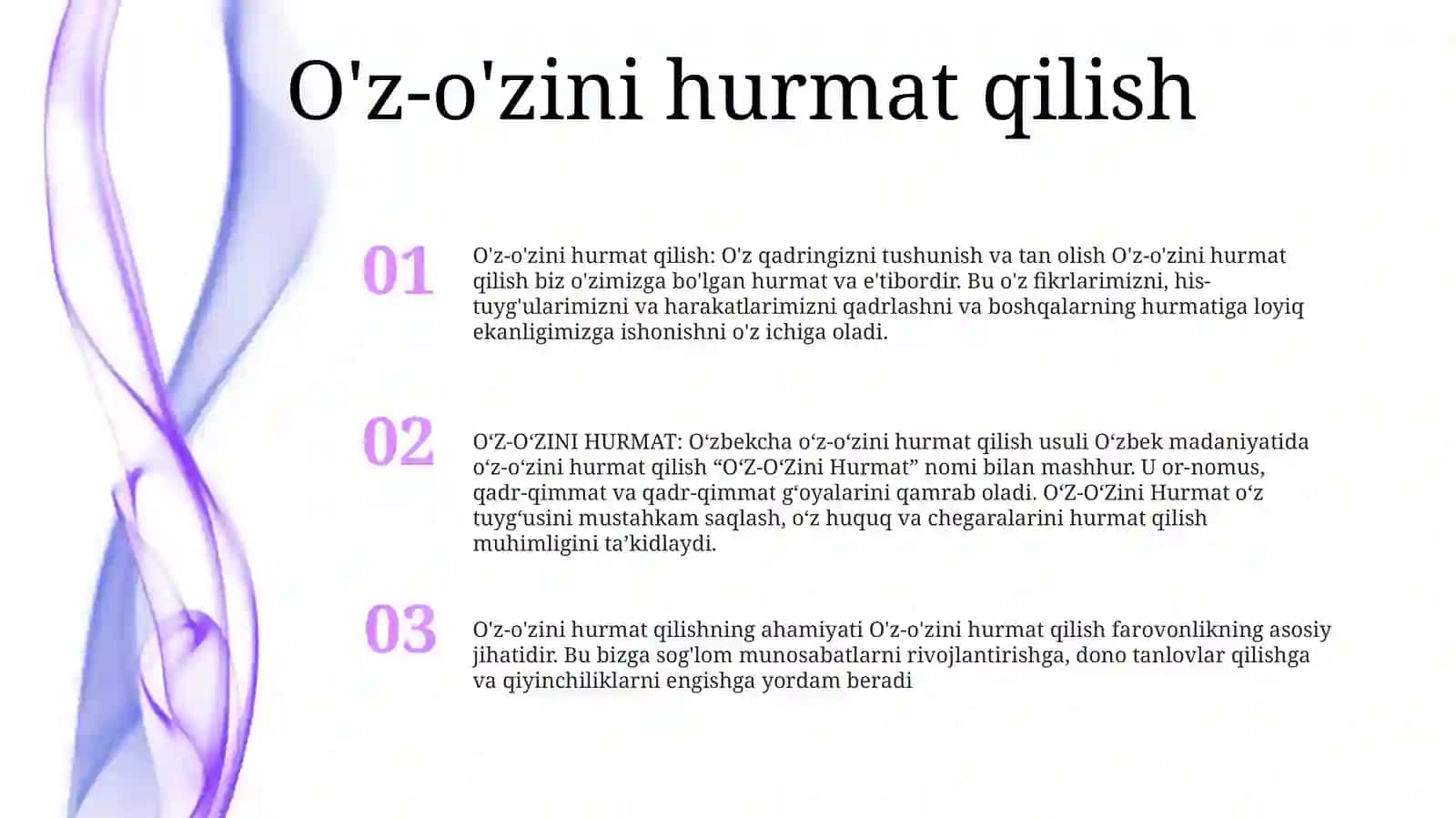 O’Z-O’Zini Hurmat 2