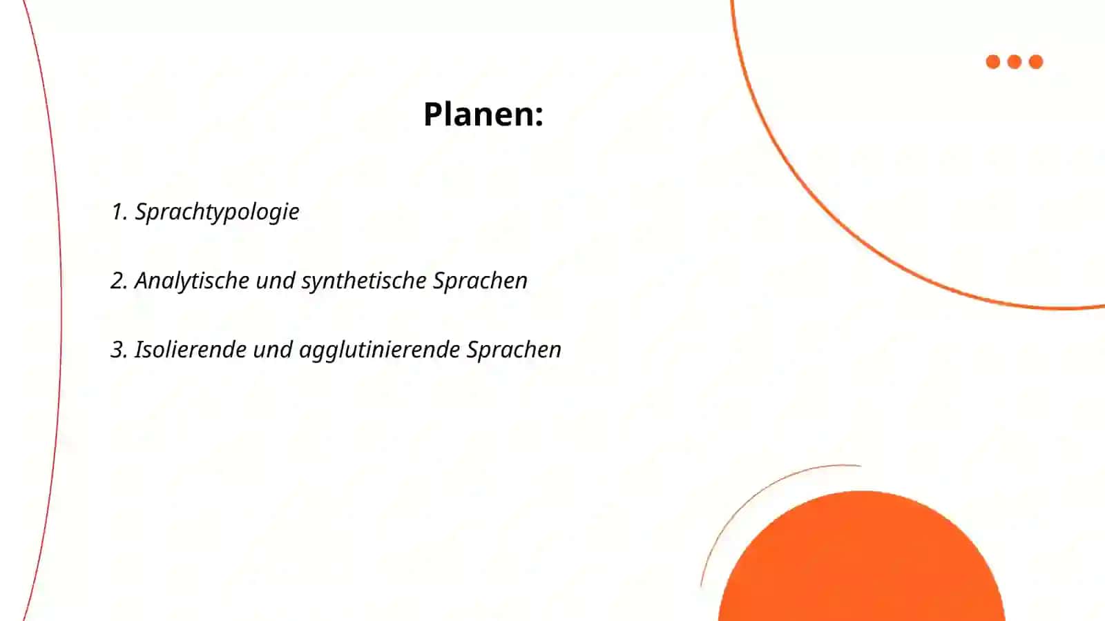 Aspekte der Vergleichende Typologie 2