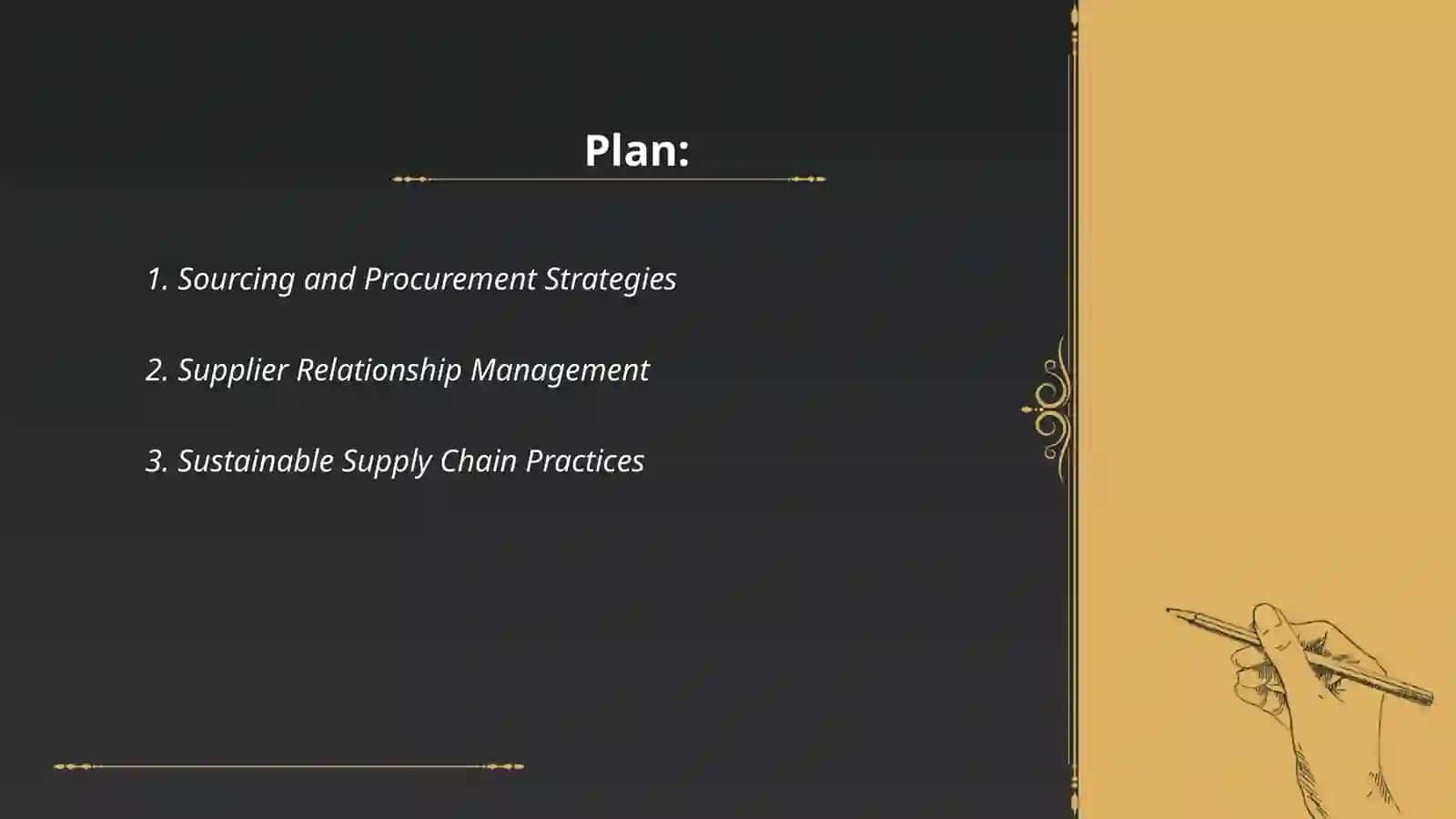 Sourcing and Procurement Strategies 2