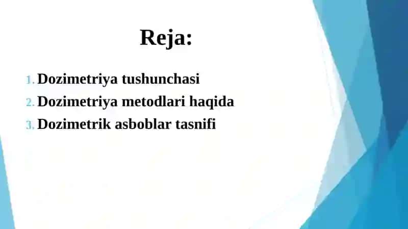 Dozimetriya 2