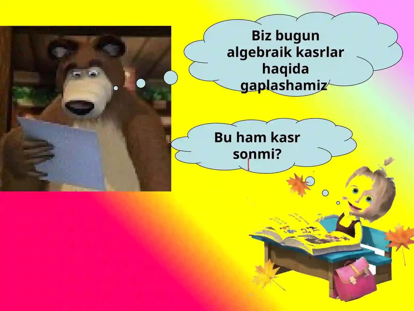 Algebraik kasr 2