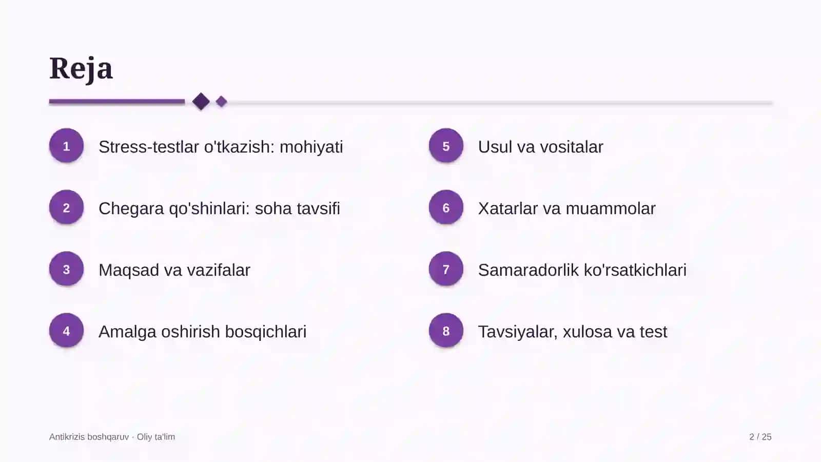 Chegara qo'shinlarida stress-testlar o'tkazish 2