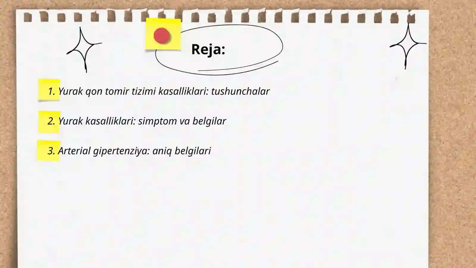 Yurak qon tomir tizimi kasalliklari 2