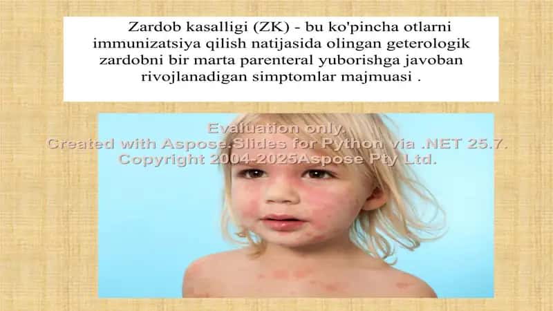Zardob kasalligi 2
