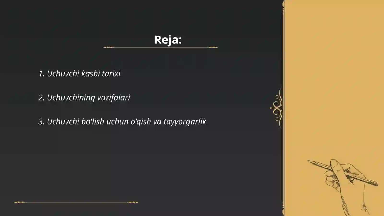 Uchuvchi kasbi 2