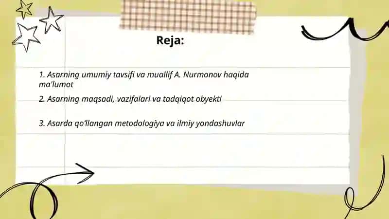 "O‘zbek tilshunosligi tarixi" 2