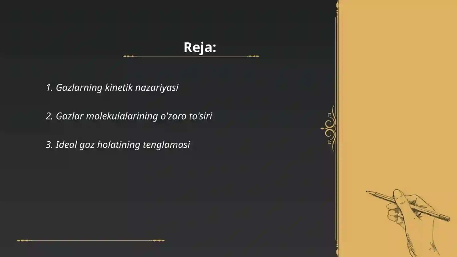 Gazlar harakati 2