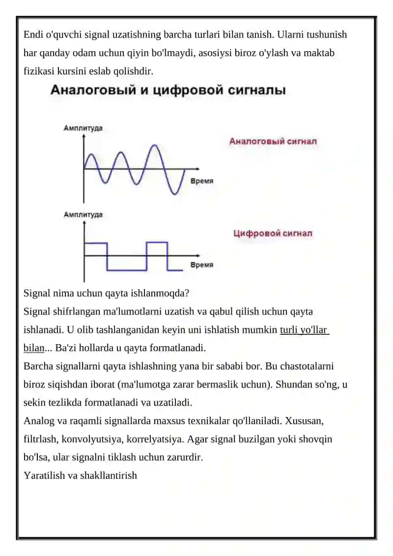 Raqamli signal 2