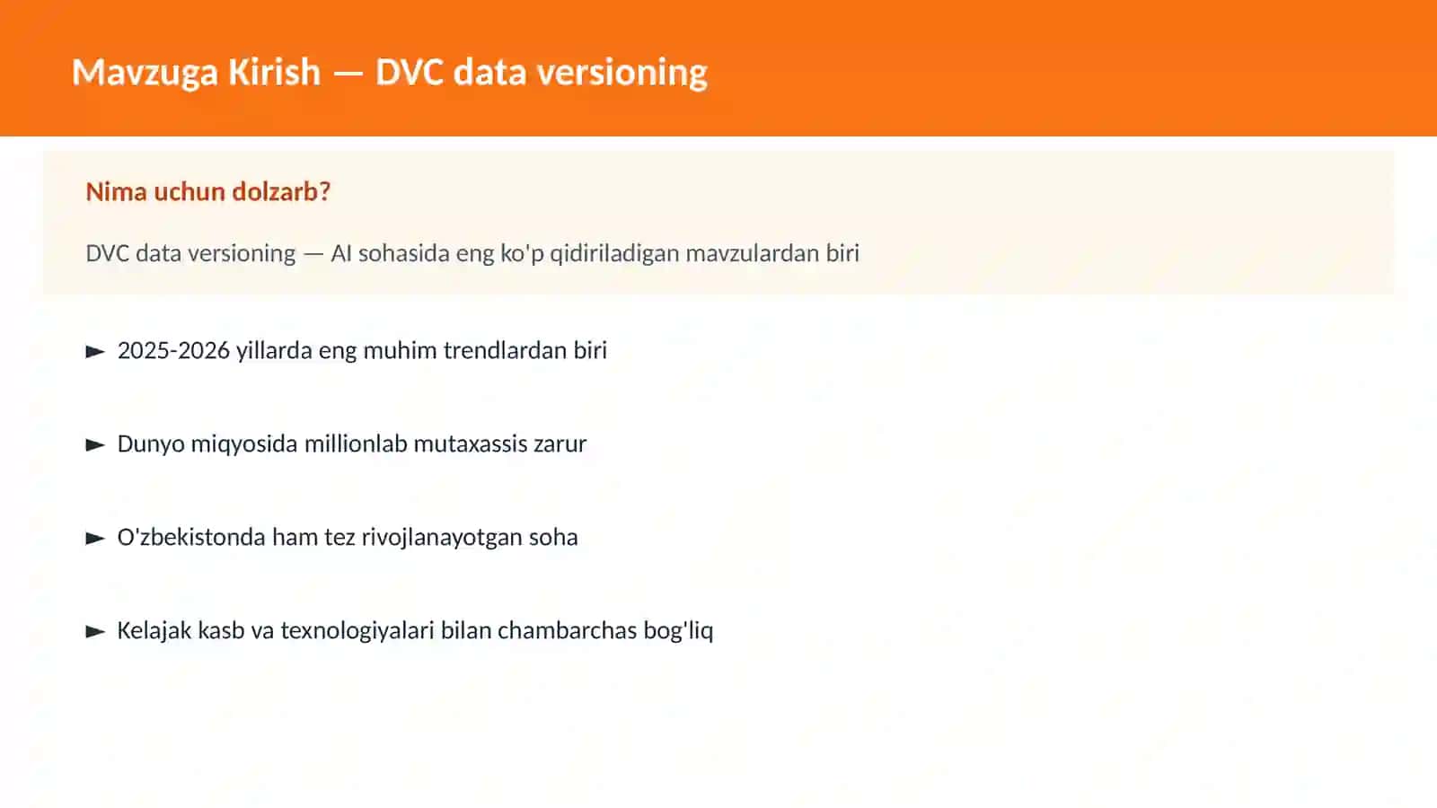 DVC data versioning 2