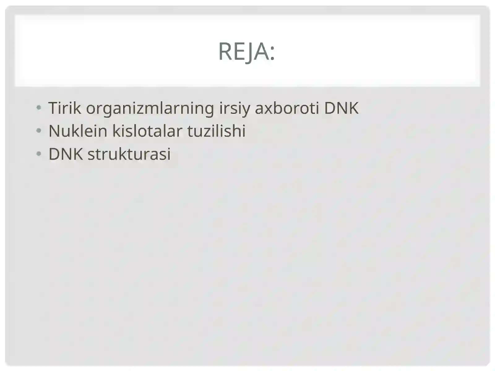 DNK strukturasi 2