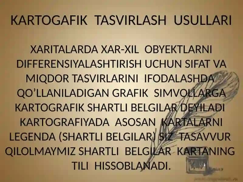 Kartografiktasvirlashusullari 2