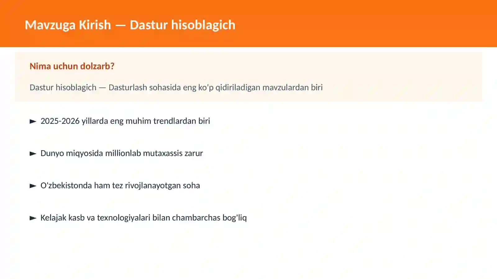 Dastur hisoblagich 2
