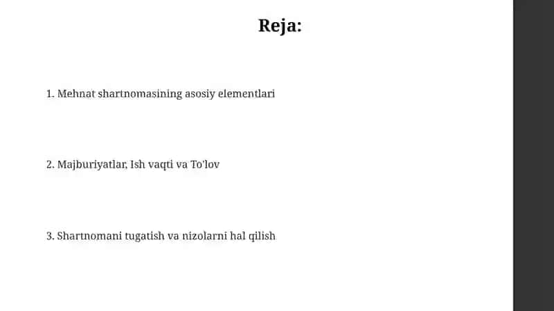 Shartnoma mehnat bitimi 2