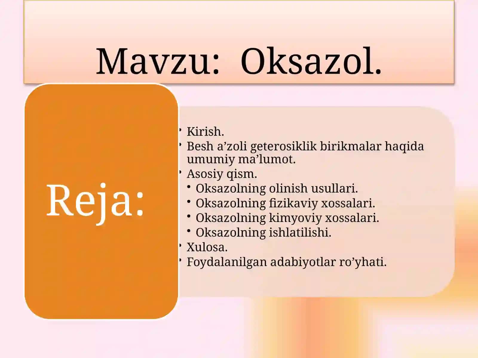 Oksazol 2