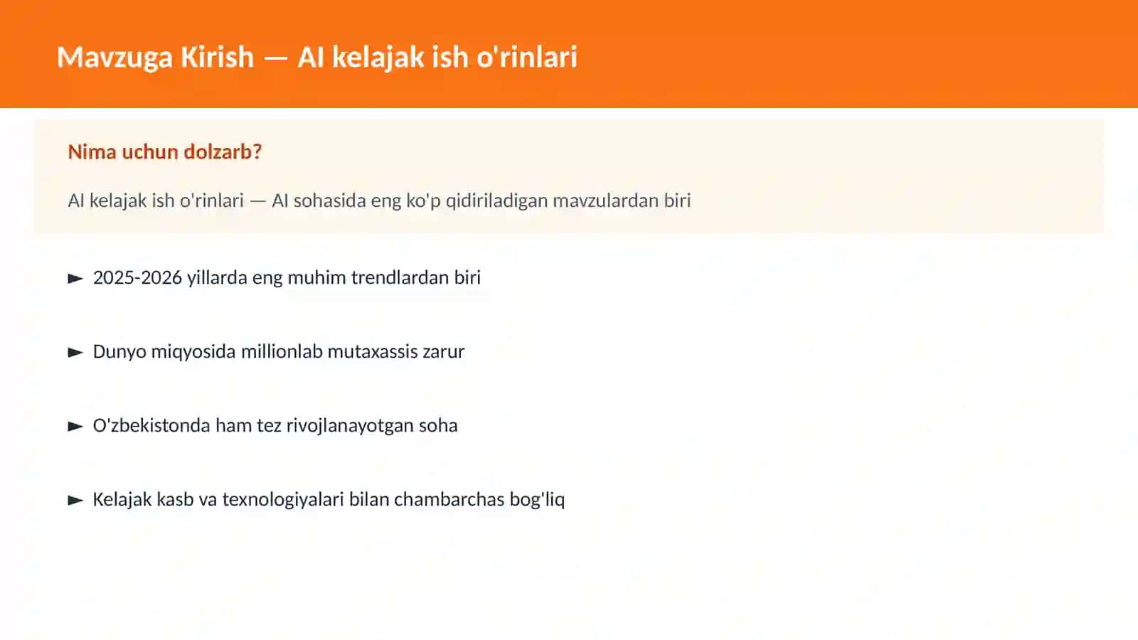 AI AMALIY SOHALARDA 2