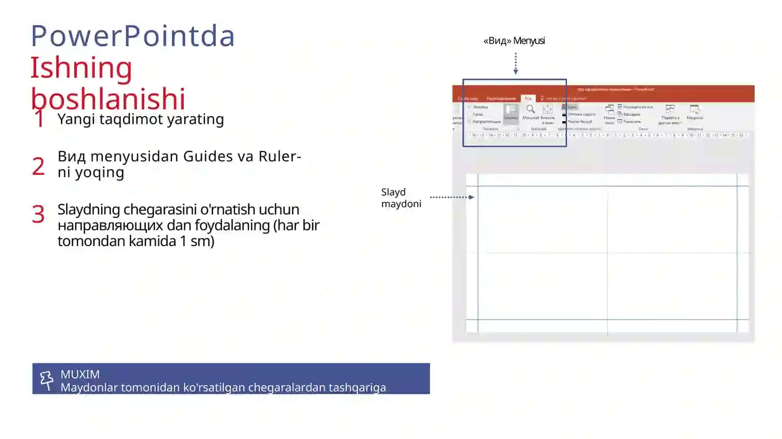 [POWER POINT] Taqdimot tayorlash tizimi 2