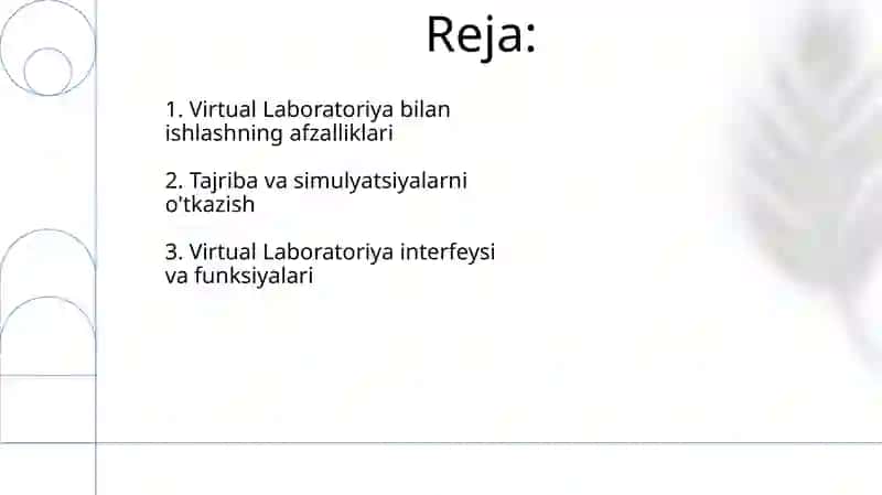 Vertual laboratoriya bilan ishlash 2