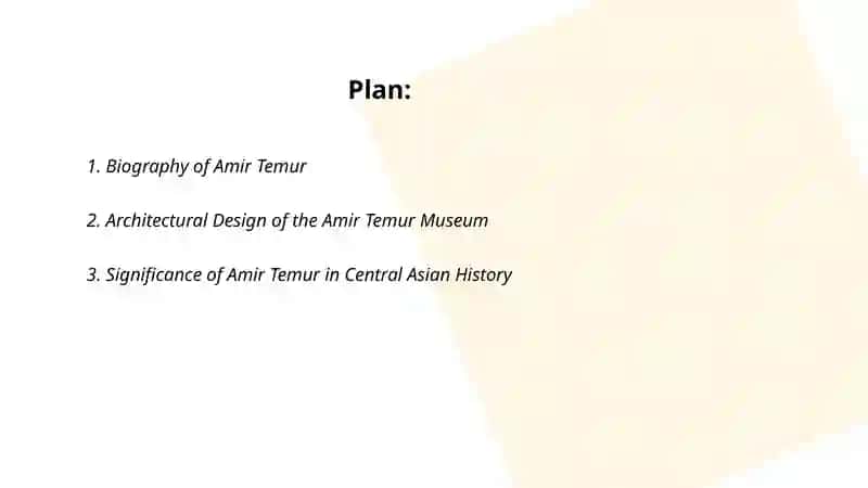 Amir Temur museum 2