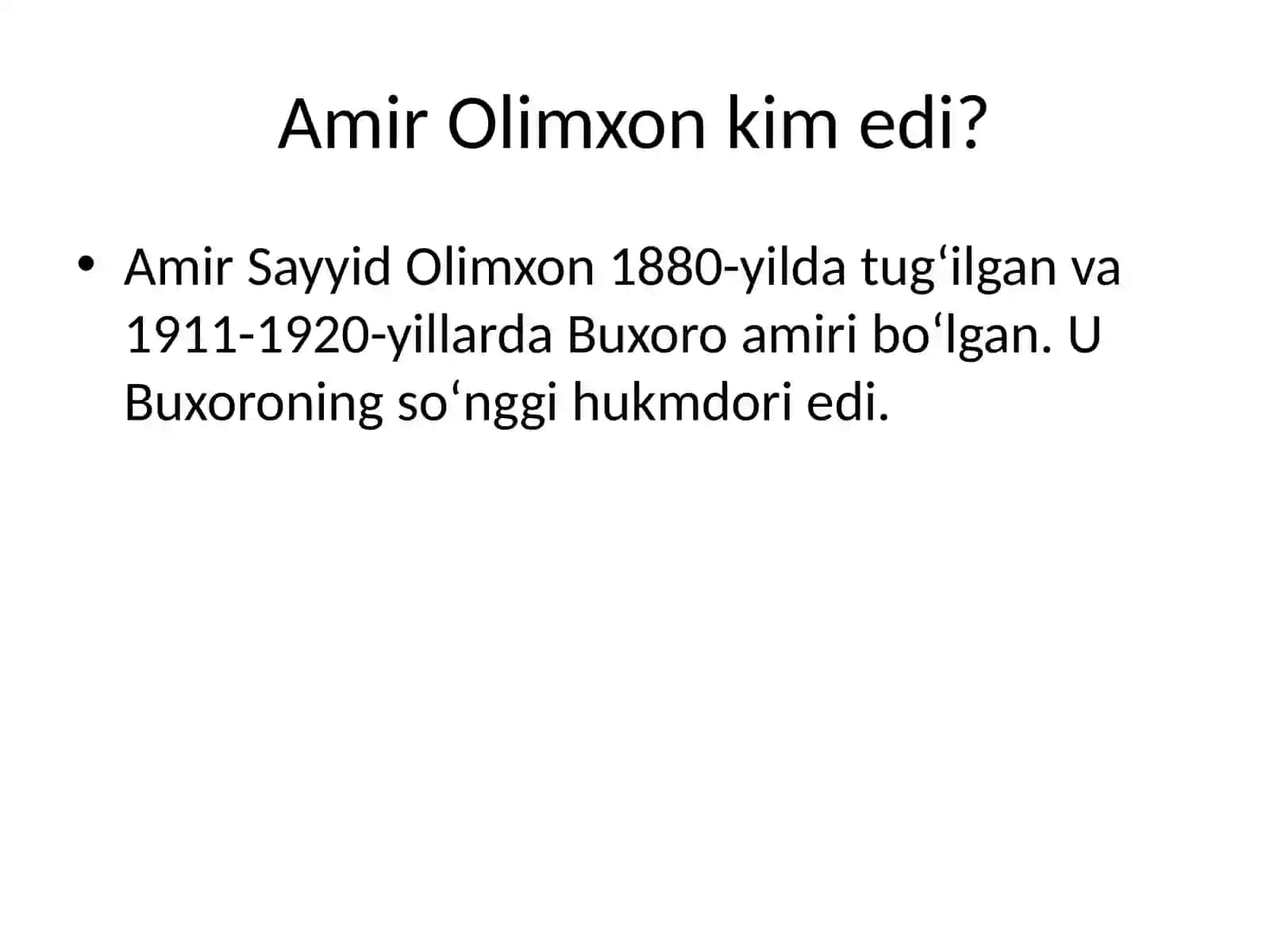 Amir Olimxon 2