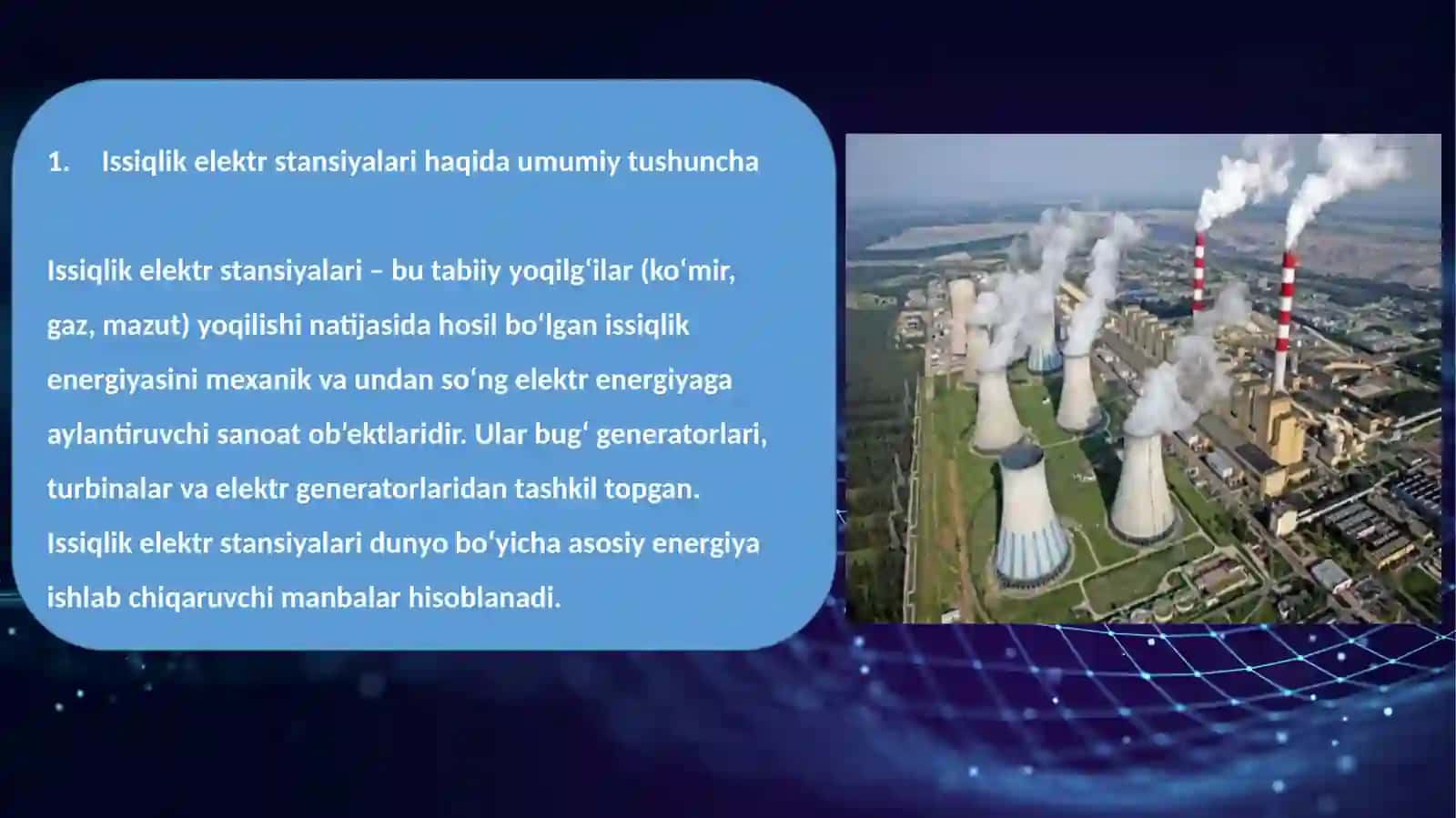 Issiqlik elektr stansiyalari 2
