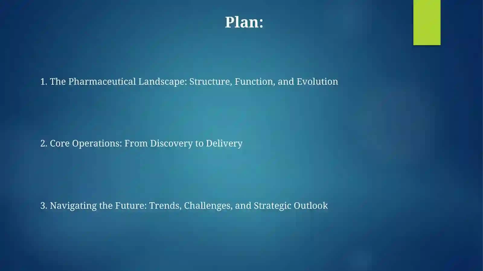 Organization pharmaceutical work 2
