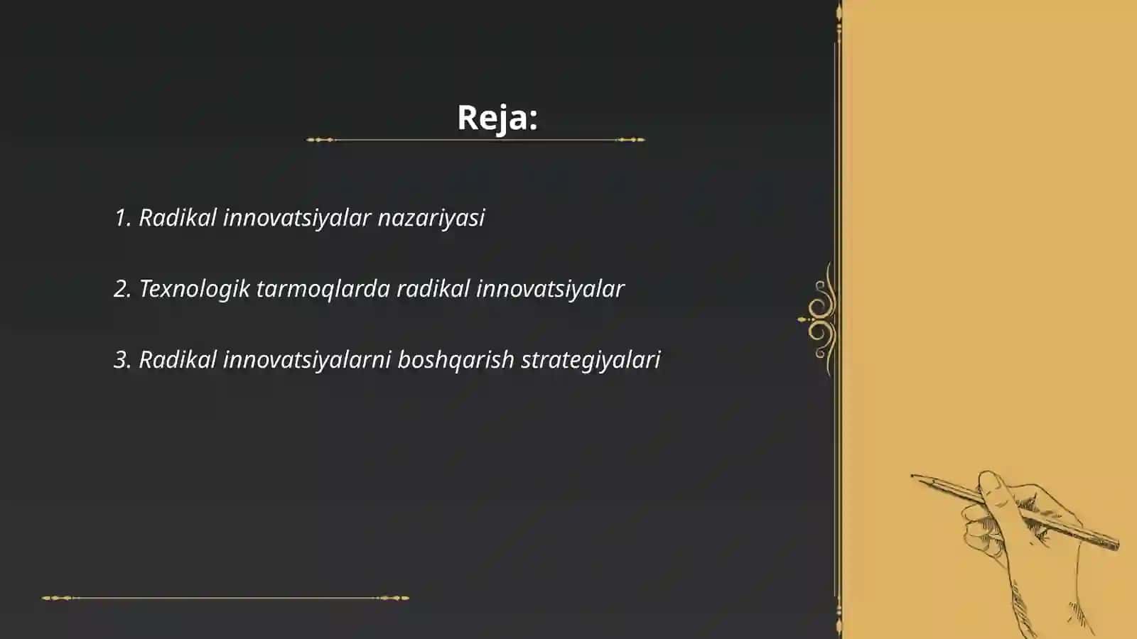 Radikal innovatsiyalar 2