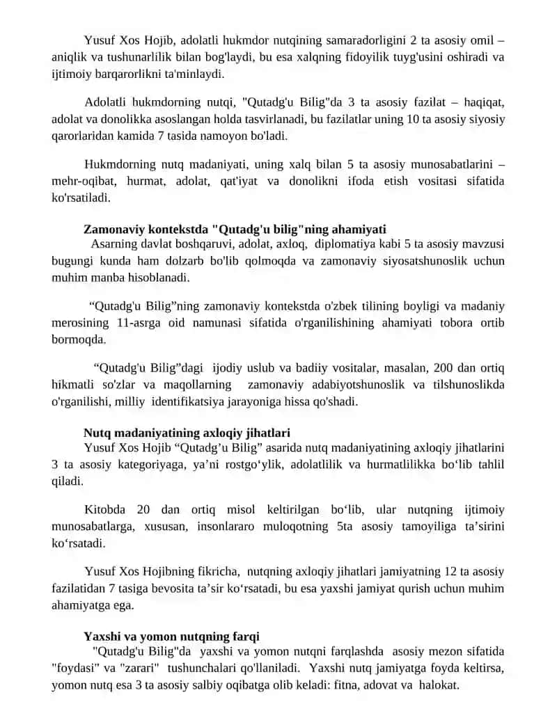 Qutadgʻu bilig 2