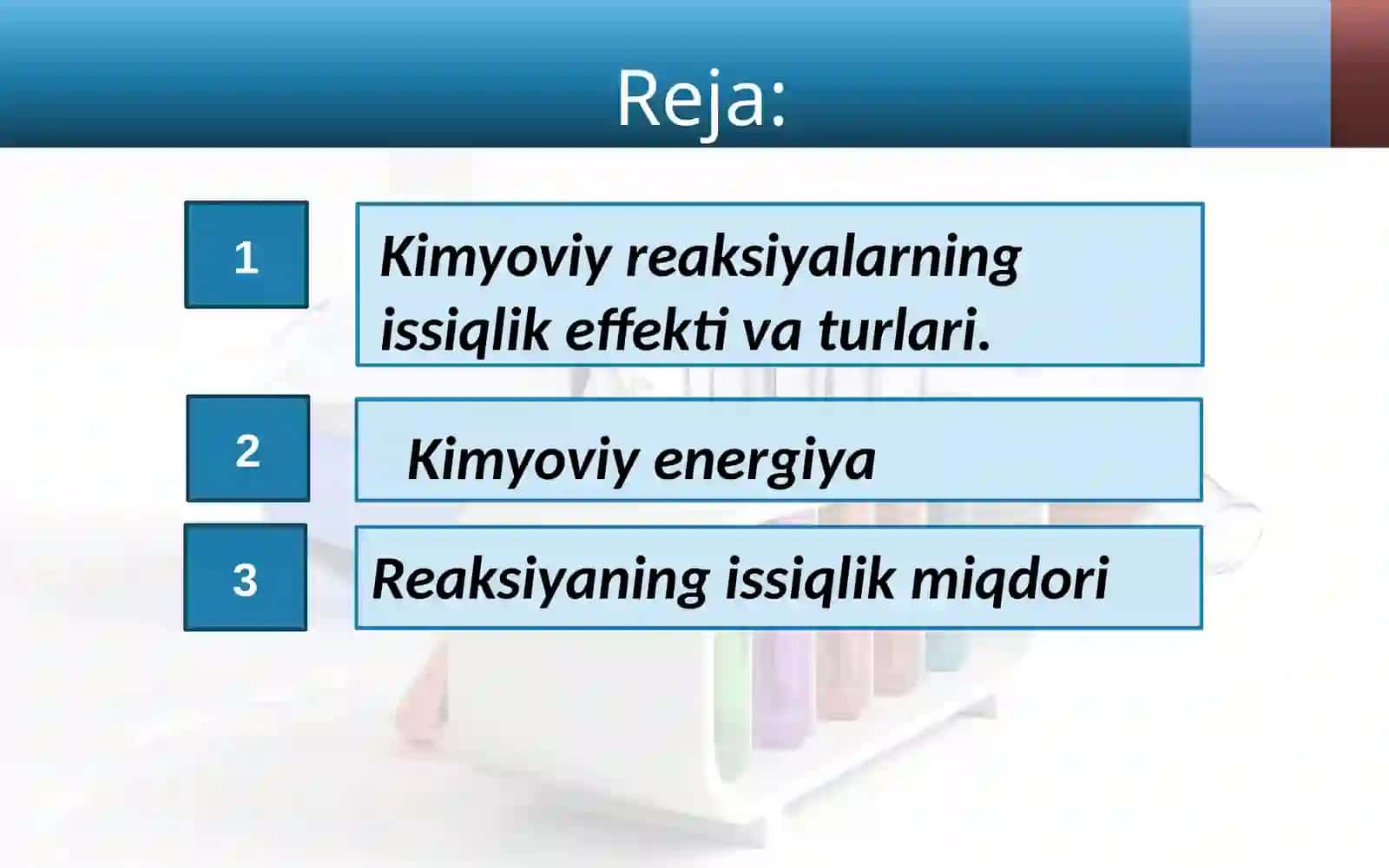 KIMYOVIY REAKSIYALARNING ISSIQLIK EFFEKTI 2