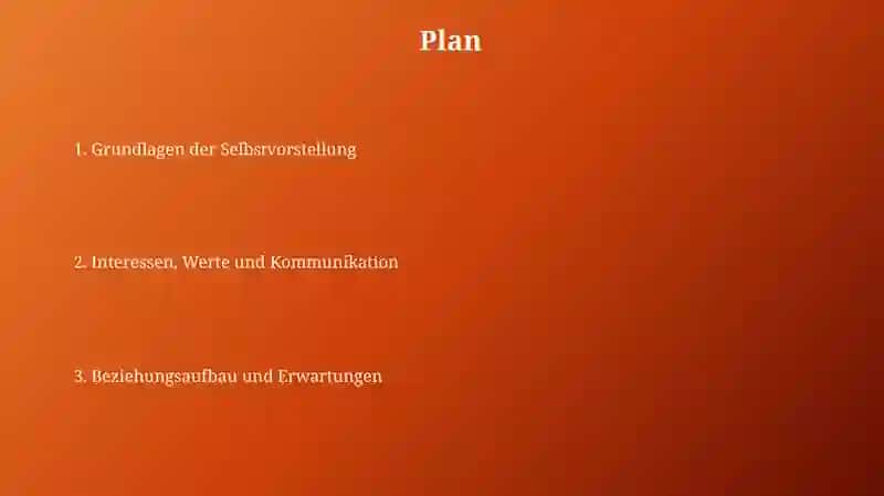 Sich kenenlernen 2