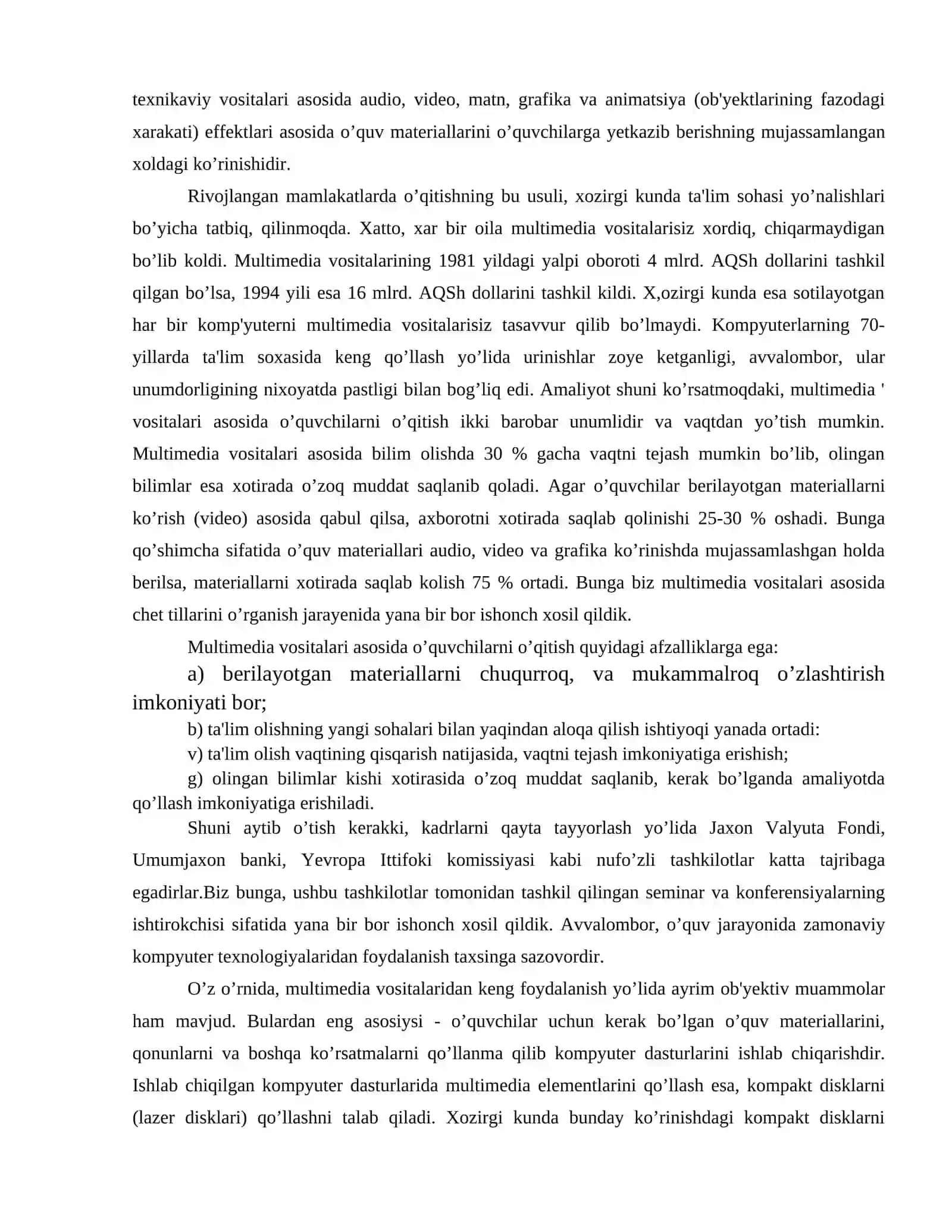 Multimedia qurulmalar 2