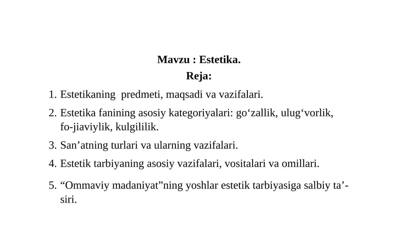 ESTETIKA 2
