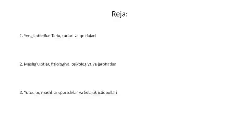 Yengil atletika 2