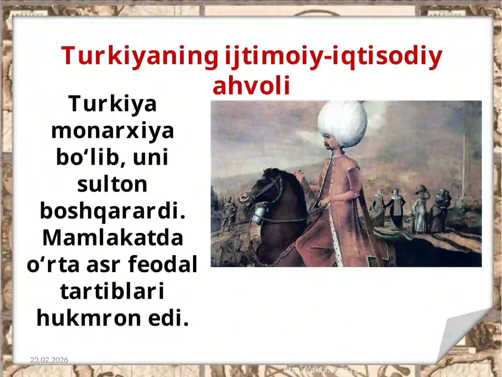Turkiya Birinchi Jahon urushi yillarida 2